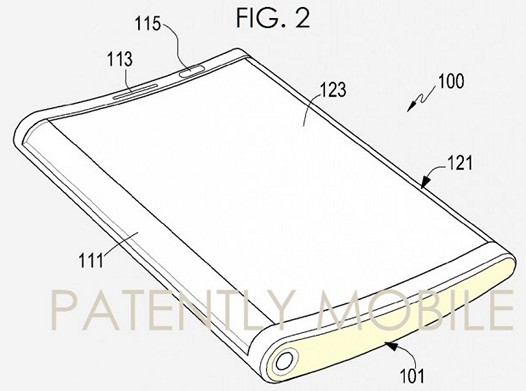 Смартфоны и планшеты Samsung в будущем получат выдвигающиеся из корпуса экраны?