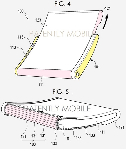 Смартфоны и планшеты Samsung в будущем получат выдвигающиеся из корпуса экраны?